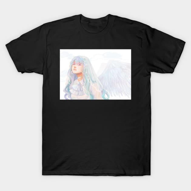 Angel Veil T-Shirt by April Planet